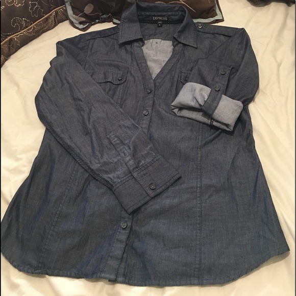 NWO Express- Chambray denim shirt - Picture 2 of 3